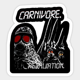 The Carnivore Band Sticker
